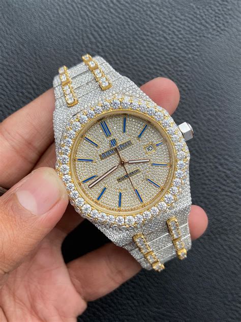 fully iced out watch